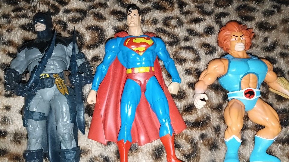 Batman Lion-o And Superman $10.00 Ea