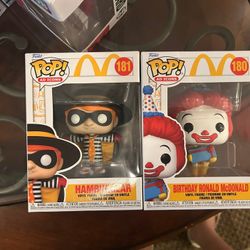 Ronald McDonald Funko Pop Set