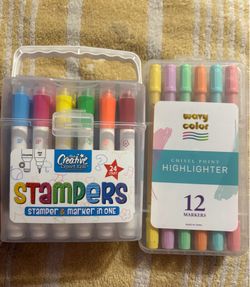 Double sided markers
