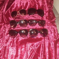 6 Pairs Of Women Sunglasses Bundle