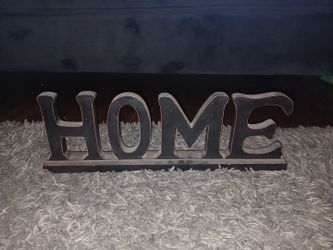 Home decor sign wooden