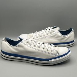 Converse Chuck Taylor All Star Low White Blue - Men’s Size 12 (A0417OF)