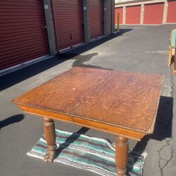 Antique Claw Foot Table