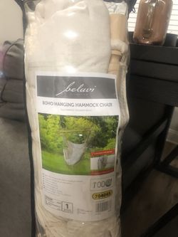 Boho Hanging Hammock Chair