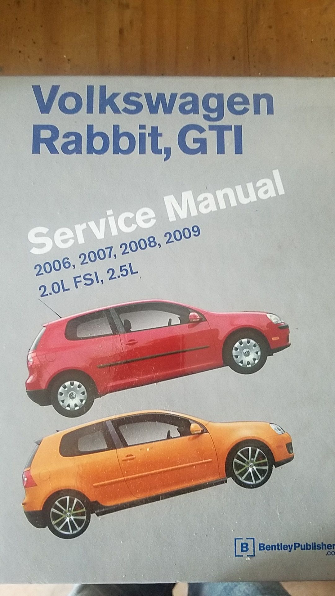 Volkswagen Rabbit, GTI service manual