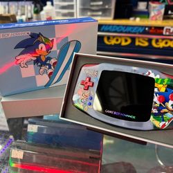 Gameboy Advance Sonic the Hedgehog Edition