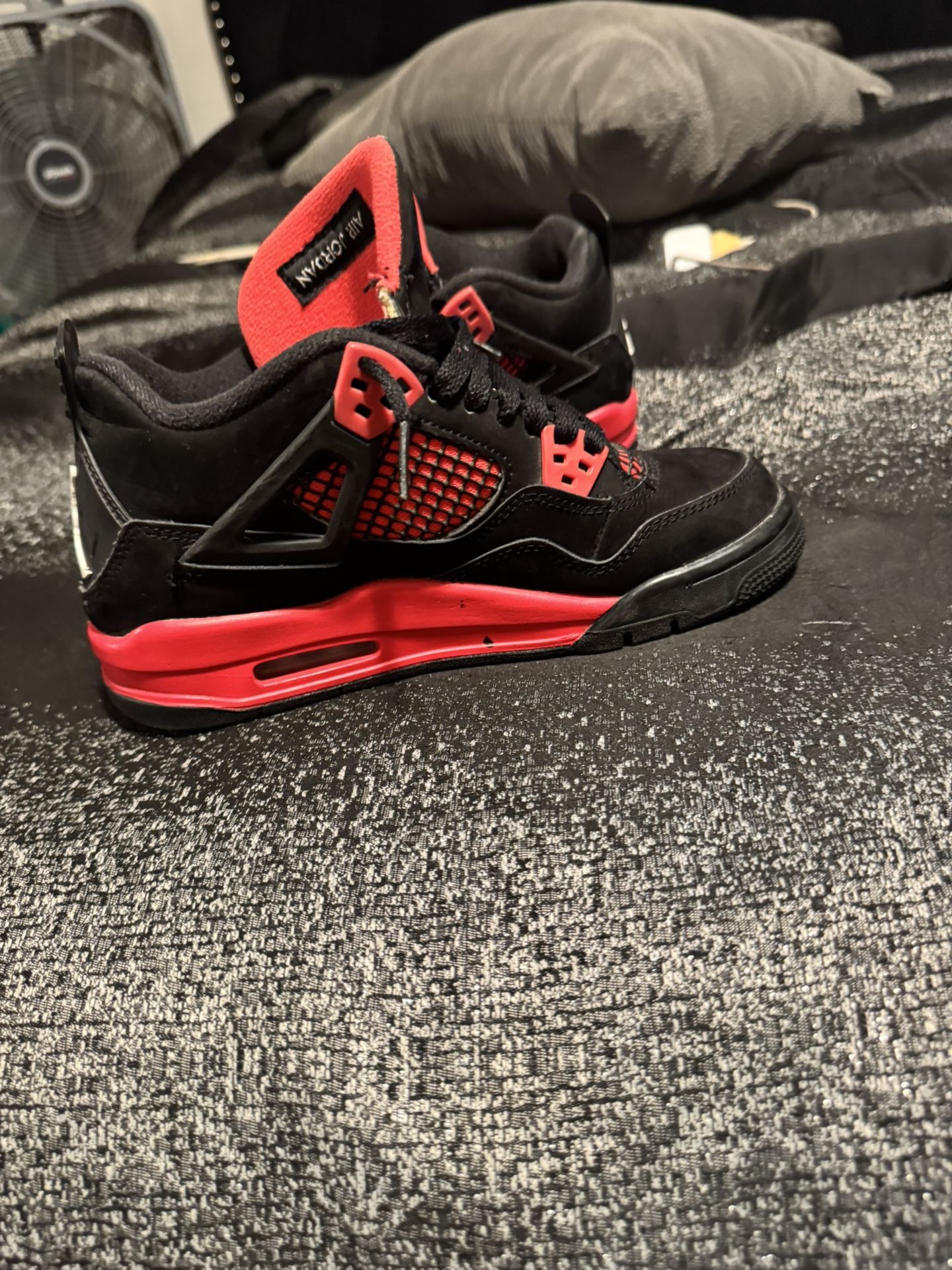 Size 5Y so 6.5 in women’s selling them both for 200. They’re just sitting in My Daughter’s closet paid way more for them.
