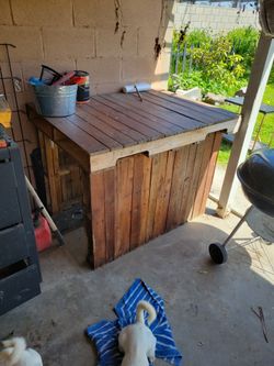 Home Made Pallet Table 
