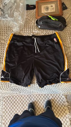 Authentic Los Angeles Lakers shorts