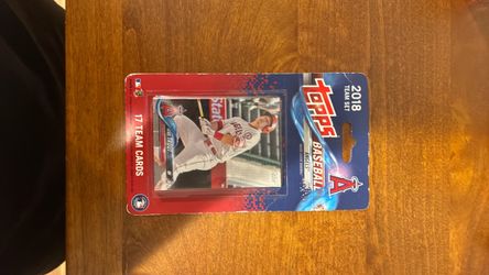 2018 topps Los Angeles angels team set with A-17 Shohei Ohtani