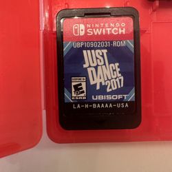 Just Dance 2017 Nintendo Switch (cartridge only)