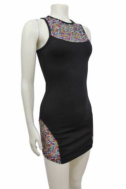 Nasty Gal Black + Sequin Dress