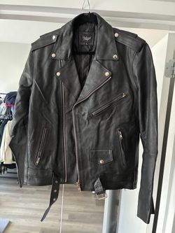 Brand New “Reclaimed Vintage” Leather Jacket (Large)