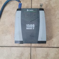 cobra 1500 Watt power inverter  works perfect