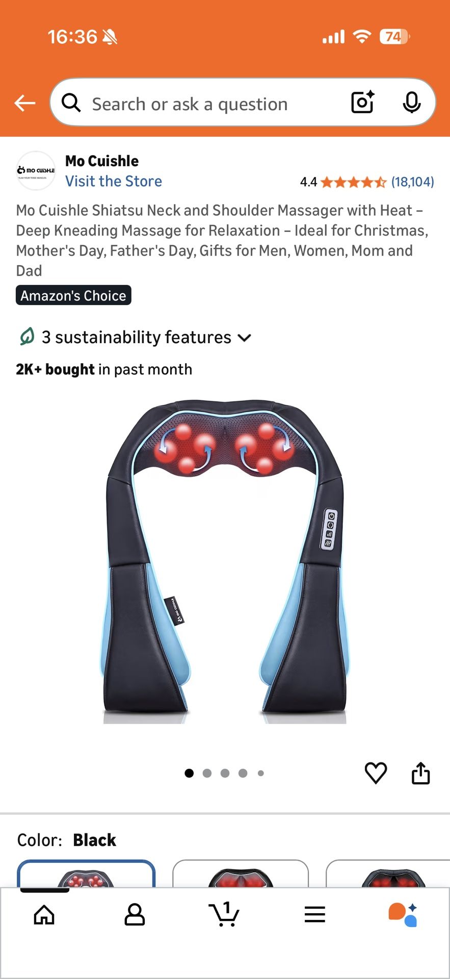 Neck And Shoulder Massager 