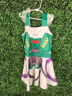 Buzz Lightyear Girls Costume Dress size 8-10