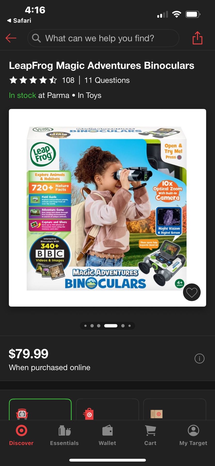 Leap frog Magic Adventure Binoculars