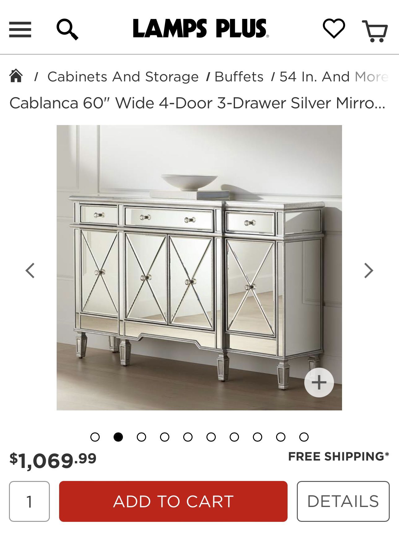 Tv stand / Buffet/ Cabinet/ Dresser.