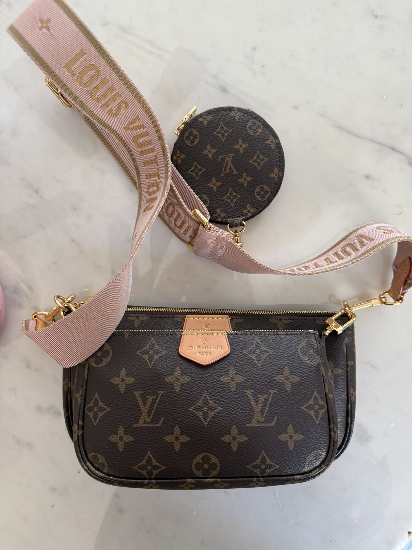 Authentic louis vuitton Pochette LV purse louis vuitton Purse