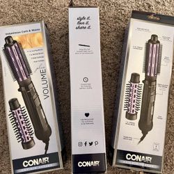 Conair Plus Volume Curling Brushes