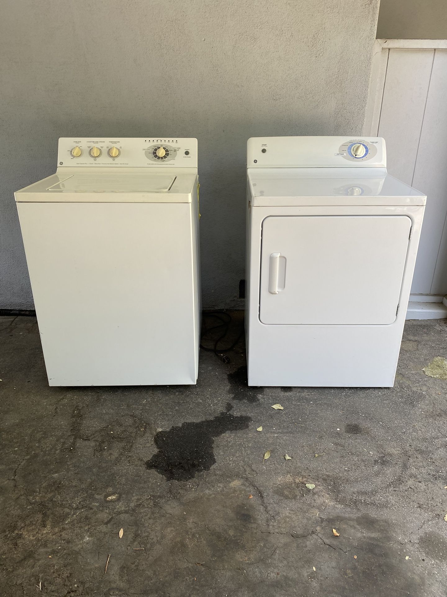 GE Washer & Dryer
