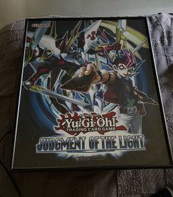 Yu-Gi-Oh illuminated/light-box style display