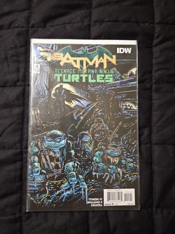 Batman Teenage Mutant Ninja Turtles #4 Kevin Eastman Variant Comic Book. VF/NM.