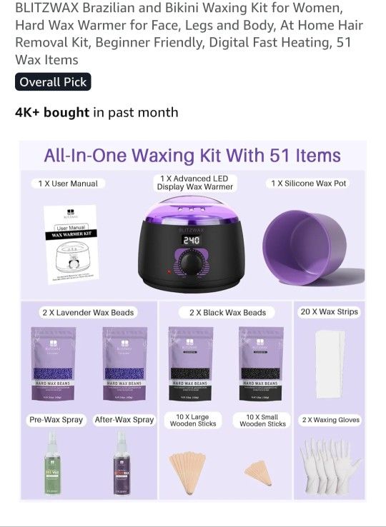 Waxing Kit