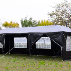 For Sale Black Party Tent 10x30 Backyard Canopy And Cover