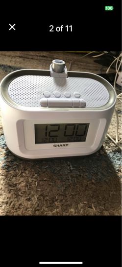 Sharp projection alarm clock