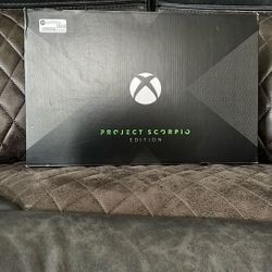 LIMITED EDTION XBOX ONE X Scorpio 