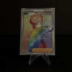 Bede Full Art Rainbow Rare 