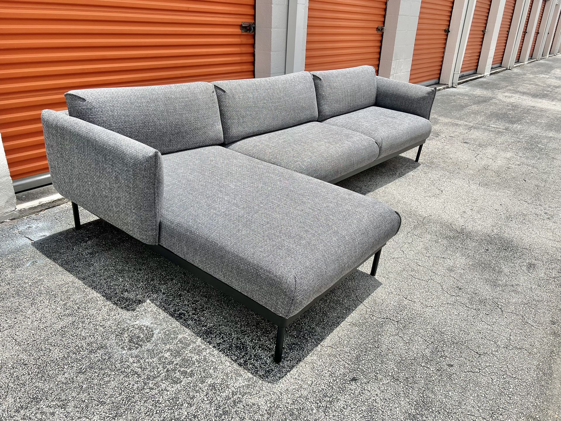 Grey Ikea ÄPPLARYD Sectional Sofa couch