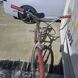 Polished Staats Bloodline BMX - Custom Red Details