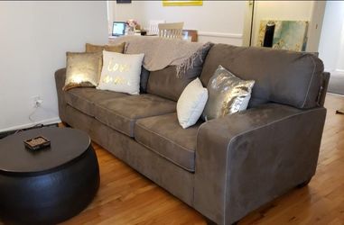 Beige Taupe Couch - Ashley Furniture
