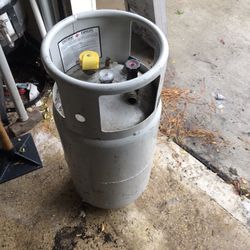 Forklift propane tank