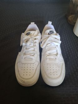 White Nike Big Low, Size 5