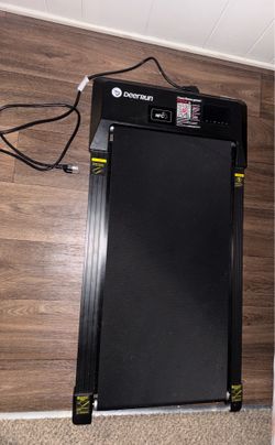 Like new! I bought this walking pad brand new only two months ago. It works perfectly. I’m moving and can’t take it with me.