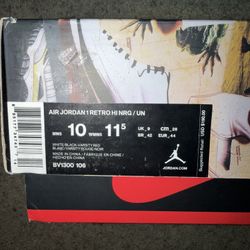 Jordan 1 Retro High “Union Los Angeles Black Toe”