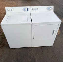 Washer and dryer set GE General Electric heavy Duty