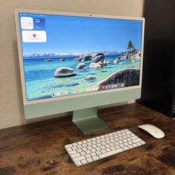 2021 iMac M1 24” (Green)