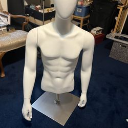 Half Body Mannequin With Stand 