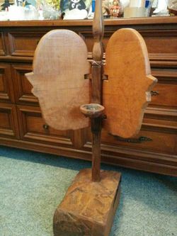 Candle holder hand made art