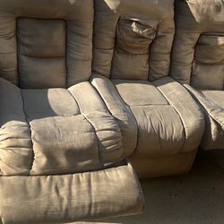 2 Recliner Couches 