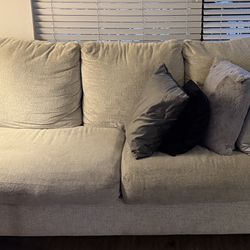 Gently Used Couch / Ottoman 