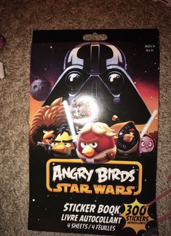 Brand new Angry Birds stickers 300 ct