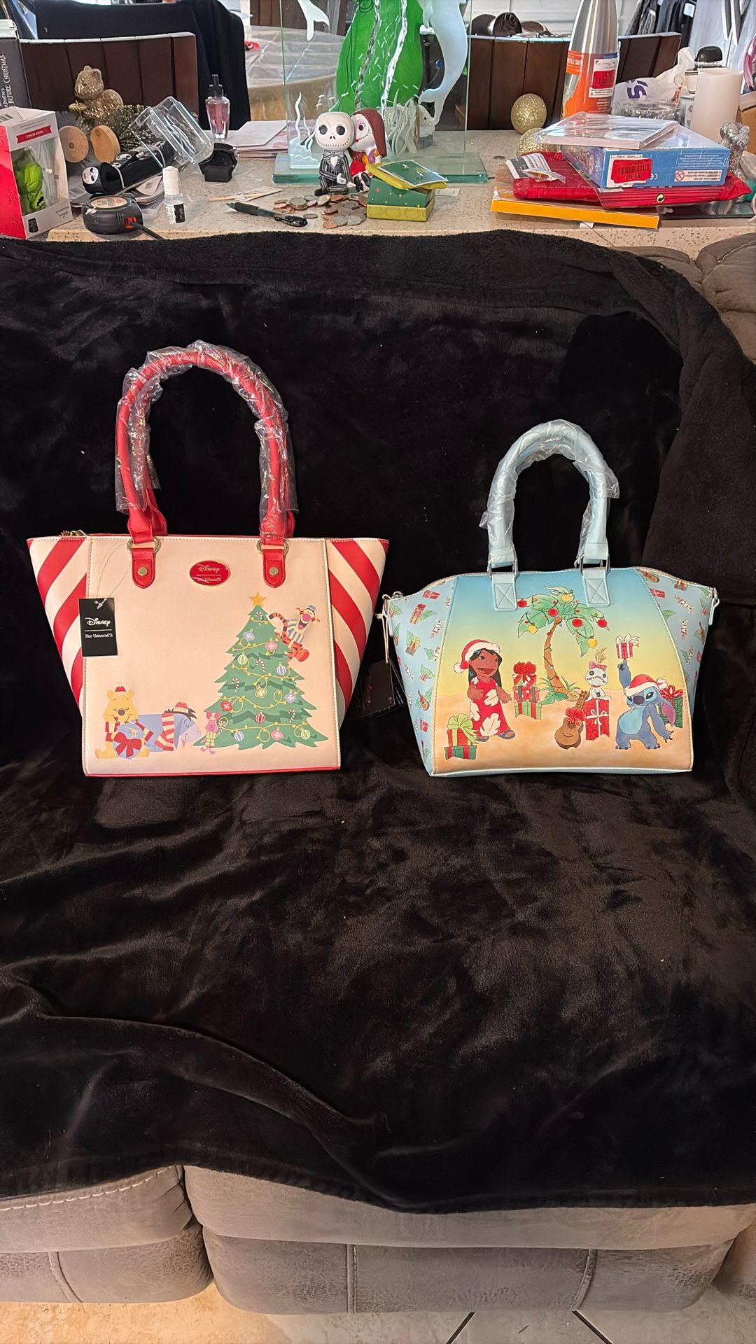 DISNEY Loungefly/ Her Universe  Winnie The Pooh  or STITCH Satchel Bags 🔥🔥BLACK FRIDAY 🔥🔥 $60 EACH! 