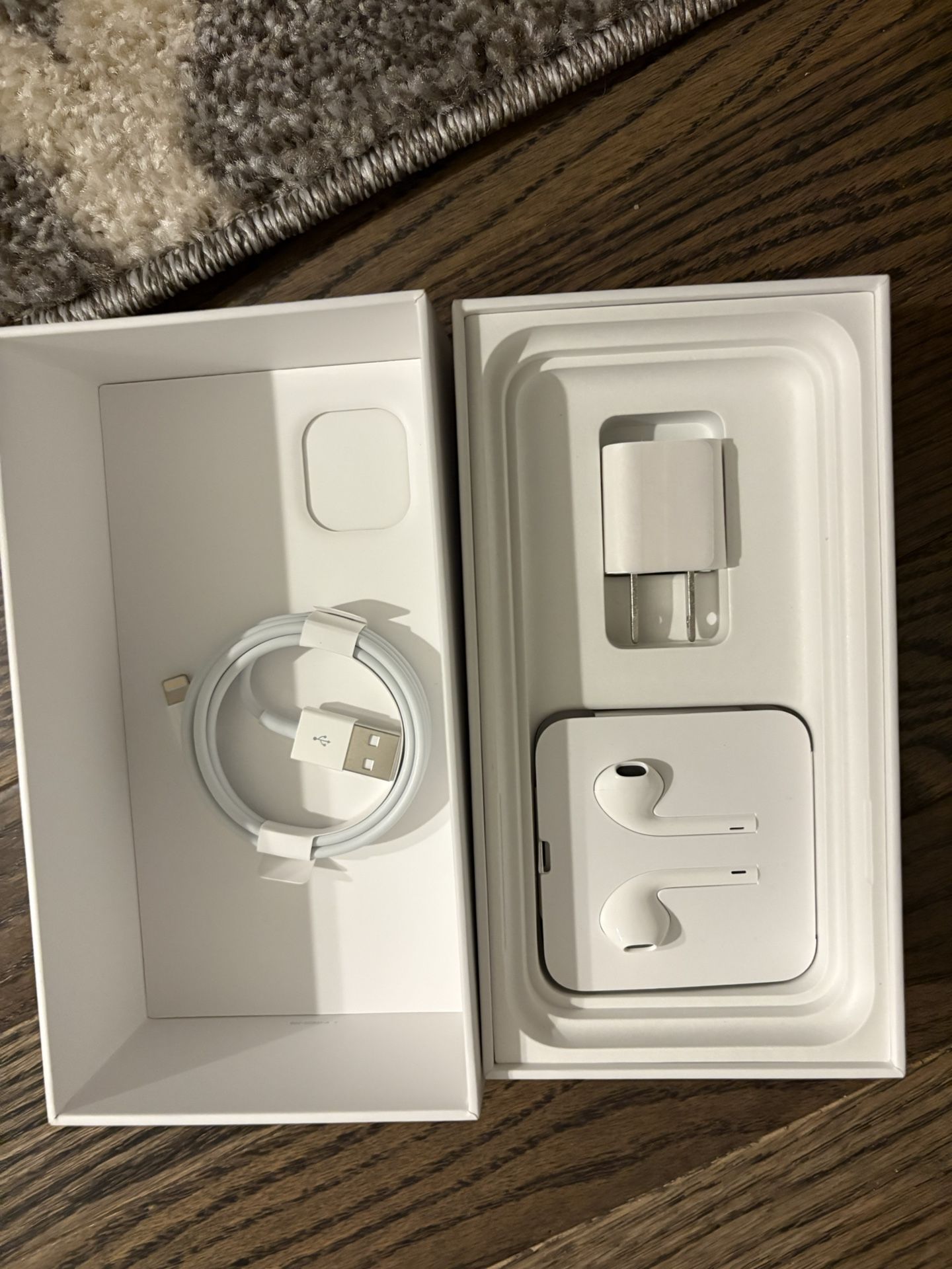 Unused iPhone Charger and Earphone $20