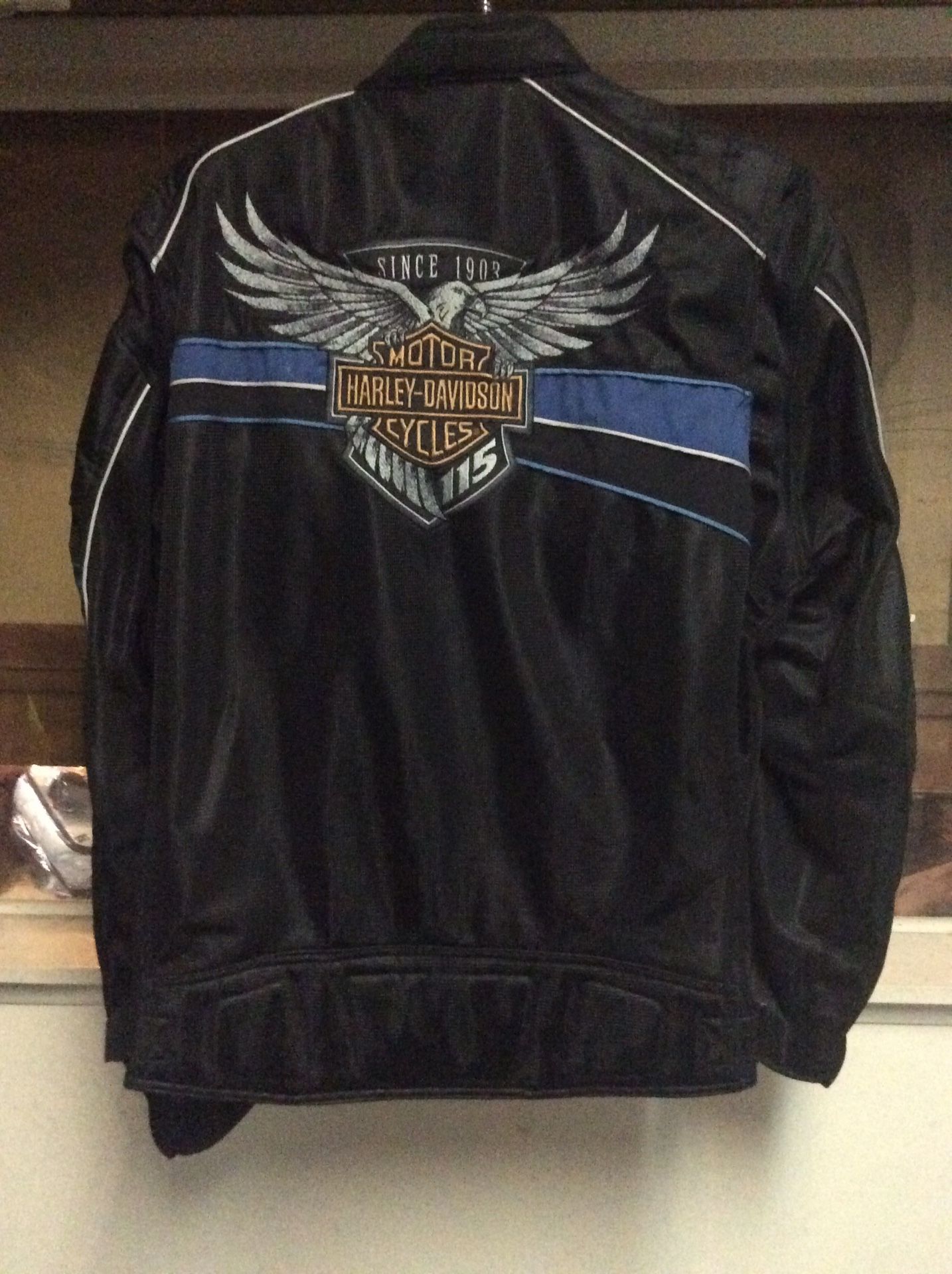 Motorcycle jacket115 year anniversary Harley Davidson jacket