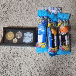 Gringotts Coin Collection And Harry Potter Pez Dispensers
